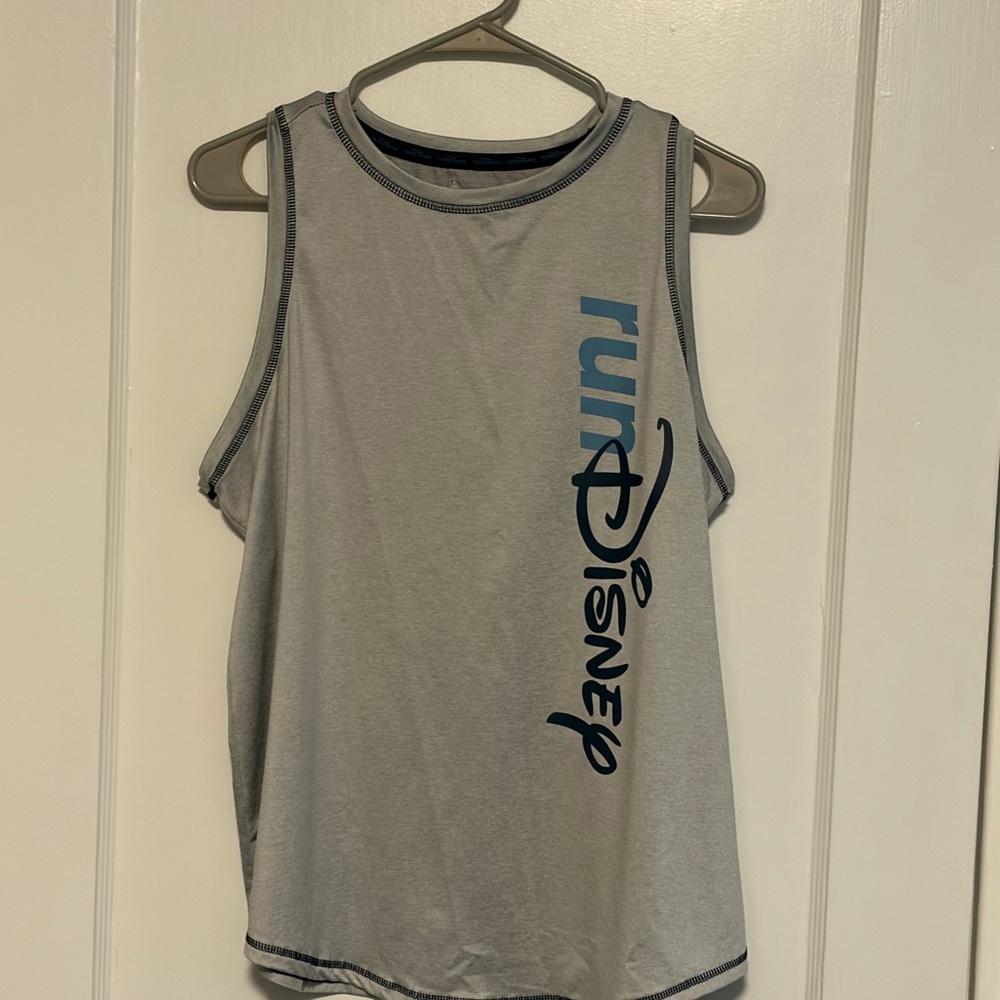 Disney Gray and Blue Run Disney Tank large